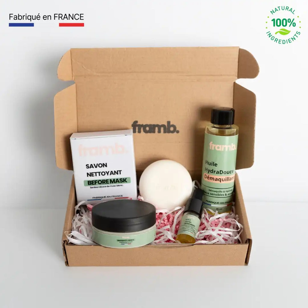 Routine Anti-Imperfections Framb - Kit complet 3 étapes naturelles