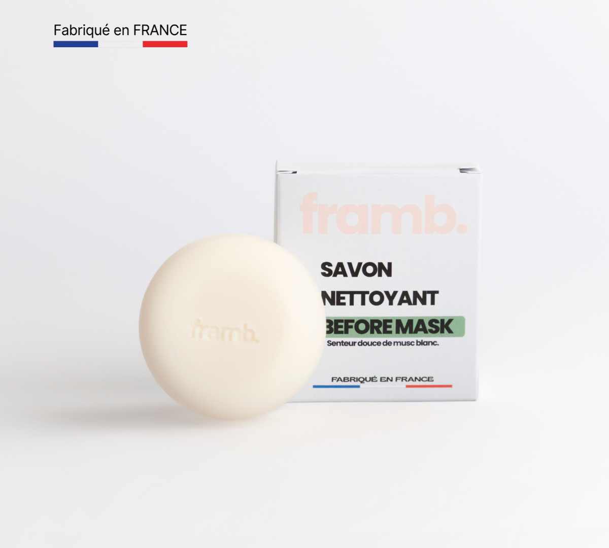 Savon Nettoyant Visage Framb - Nettoyant doux naturel anti-imperfections